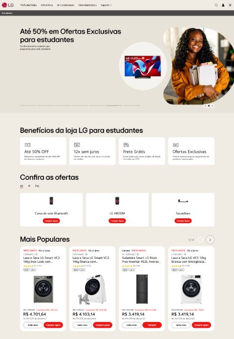lg desconto estudante 10